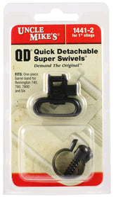 Clam 14412 packaging for Uncle Mike's swivels.